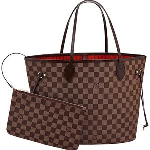 Brown latice handbag new